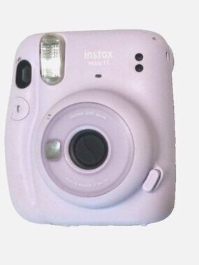 Fujifilm Instax Mini 11 Purple Instant Camera w/ Film – Polaroid Style Fun